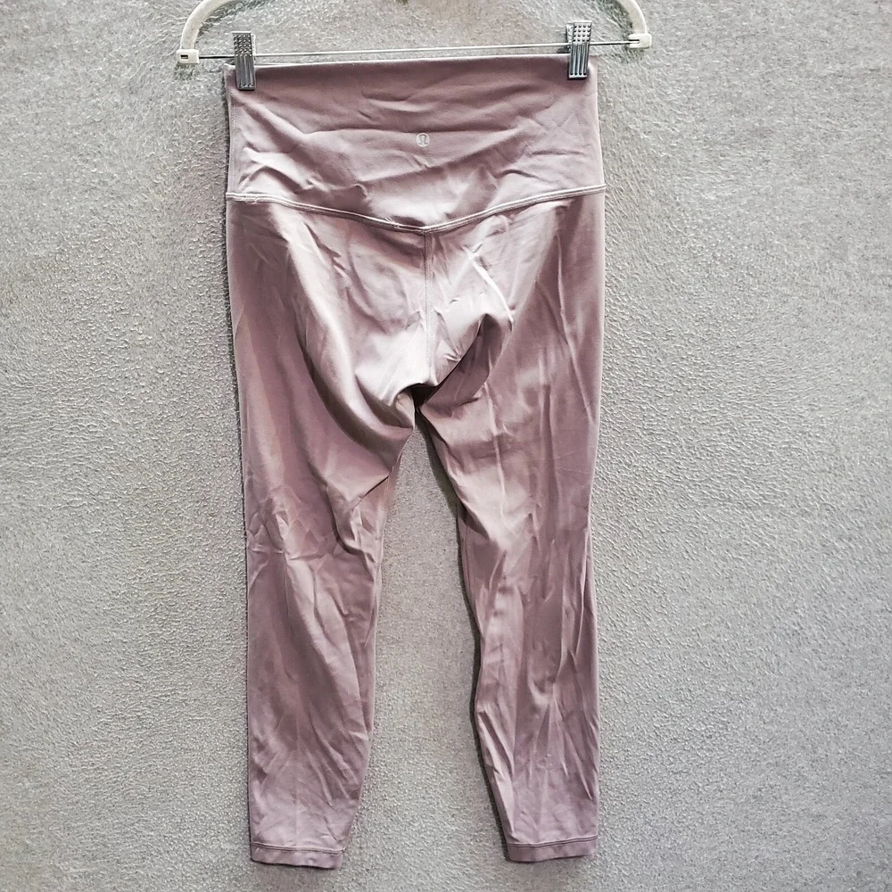 Lululemon Women Activewear Pants 8‎ Purple Align Leggings Cropped 24